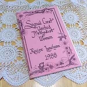 Book Sale! 3 For $10!  Church vintage Cookbook,  Recipe Luncheon 1988